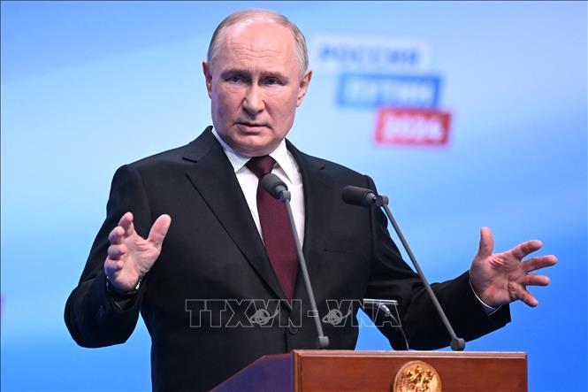 Tổng thống Nga Vladimir Putin. Ảnh tư liệu: AFP/TTXVN
