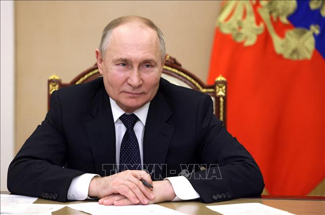 Tổng thống Nga Vladimir Putin. Ảnh: AFP/TTXVN
