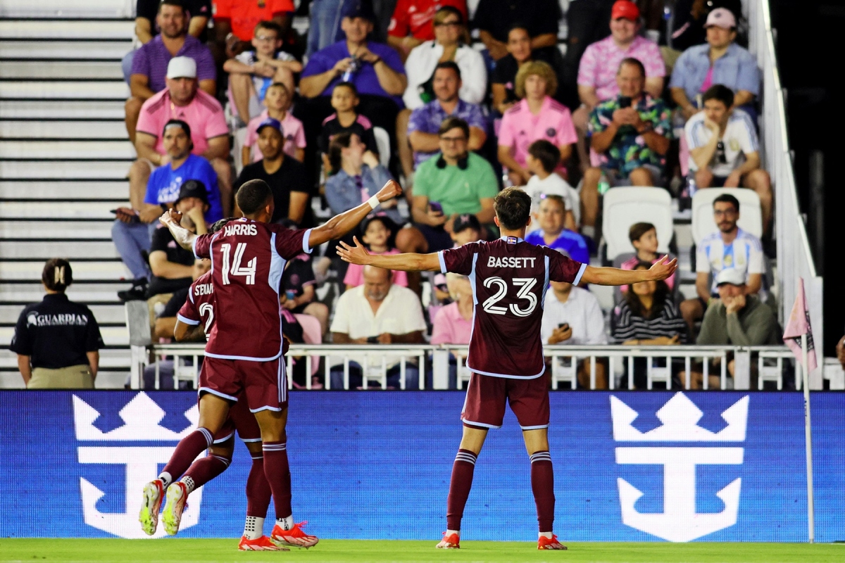 Colorado Rapids cầm hoà Inter Miami 2-2.