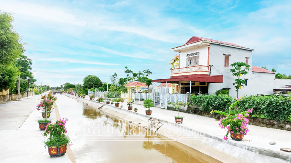 Thị trấn Ninh Cường (Trực Ninh) trên đường trở thành đô thị văn minh, đô thị xanh vào năm 2030.
Bài và ảnh: Thành Trung
