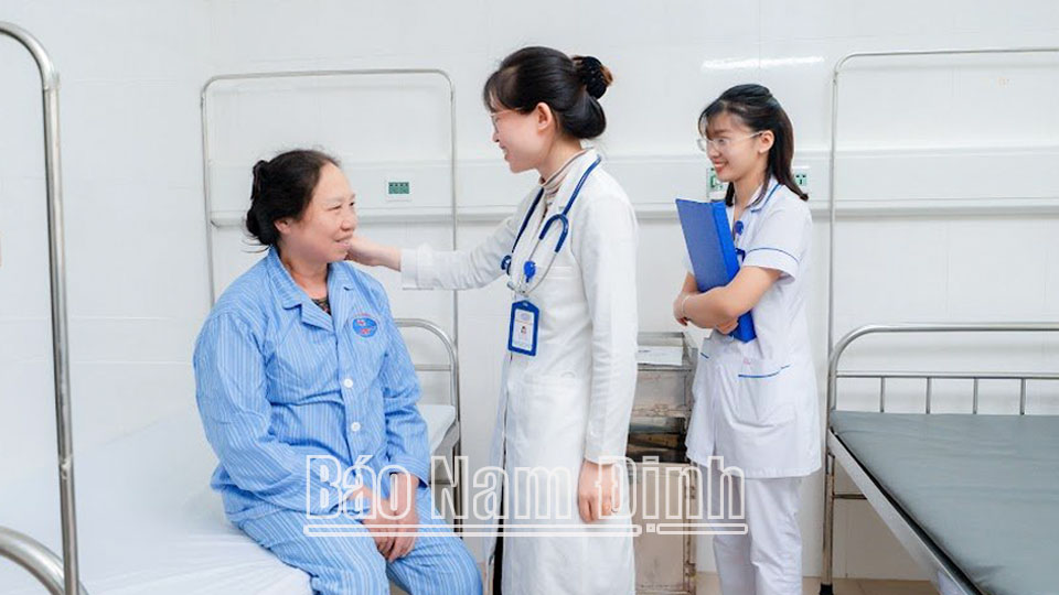 Bệnh viện Đa khoa Sài Gòn - Nam Định nâng cao chất lượng khám, chữa bệnh cho người dân.