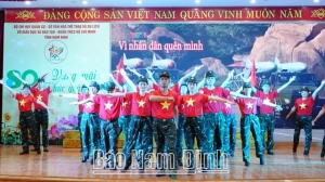 Liên hoan nghệ thuật quần chúng lực lượng vũ trang và thanh niên, sinh viên tỉnh Nam Định năm 2024