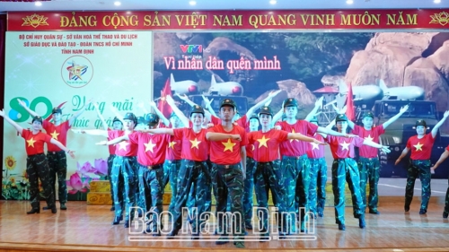 Liên hoan nghệ thuật quần chúng lực lượng vũ trang và thanh niên, sinh viên tỉnh Nam Định năm 2024