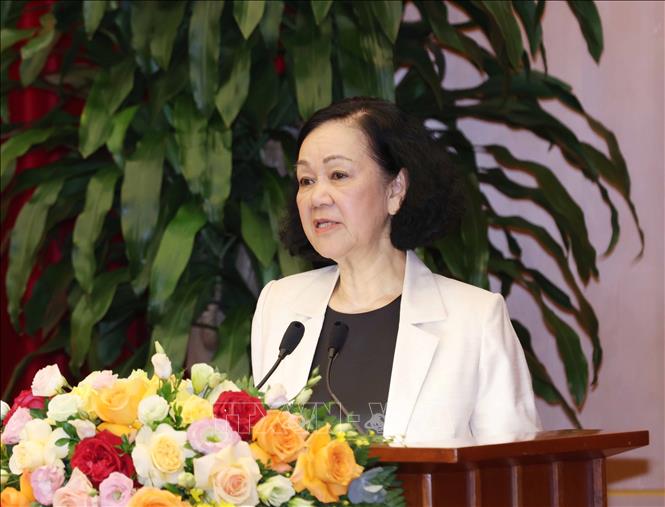 đồng chí: Trương Thị Mai, Ủy viên Bộ Chính trị, Thường trực Ban Bí thư, Trưởng Ban Tổ chức Trung ương