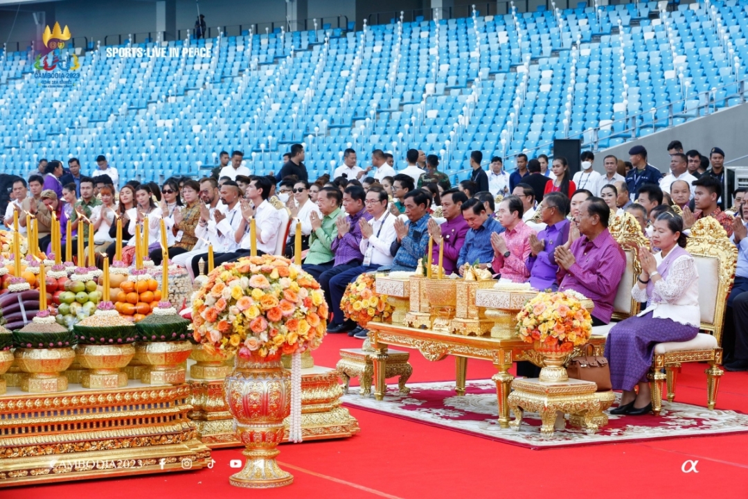 Nước chủ nhà Campuchia đã chuẩn bị kỹ càng cho lễ khai mạc SEA Games 32.