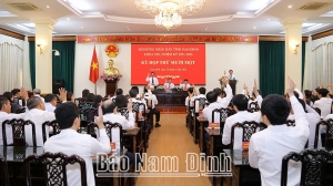 Nghị quyết về việc chấp thuận hủy bỏ một số công trình, dự án; điều chỉnh và bổ sung danh mục dự án phải thu hồi đất năm 2023 trên địa bàn tỉnh Nam Định
