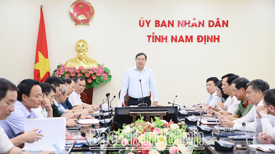 Hoàn tất các công việc chuẩn bị cho Lễ kỷ niệm 60 năm Ngày Bác Hồ về thăm tỉnh Nam Định