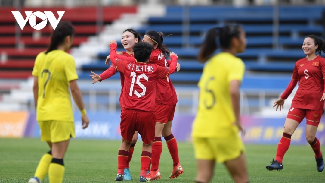 ĐT nữ Việt Nam đã thắng Malaysia 3-0 trong trận ra quân tại SEA Games 32.