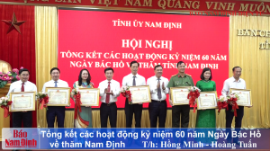 Tổng kết các hoạt động kỷ niệm 60 năm ngày Bác Hồ về thăm Nam Định