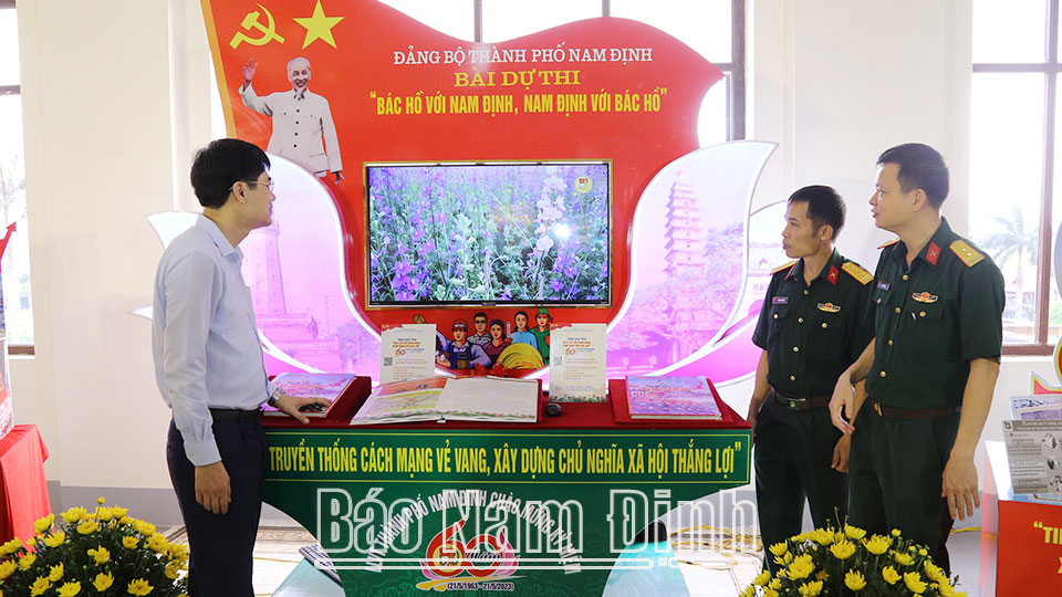 Tác phẩm của Nhóm tác giả lực lượng vũ trang thành phố Nam Định đạt Giải Đặc biệt Cuộc thi.