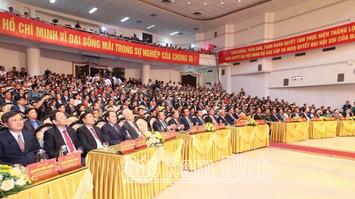 Long trọng tổ chức Lễ kỷ niệm 60 năm Ngày Bác Hồ về thăm Đảng bộ và nhân dân tỉnh Nam Định