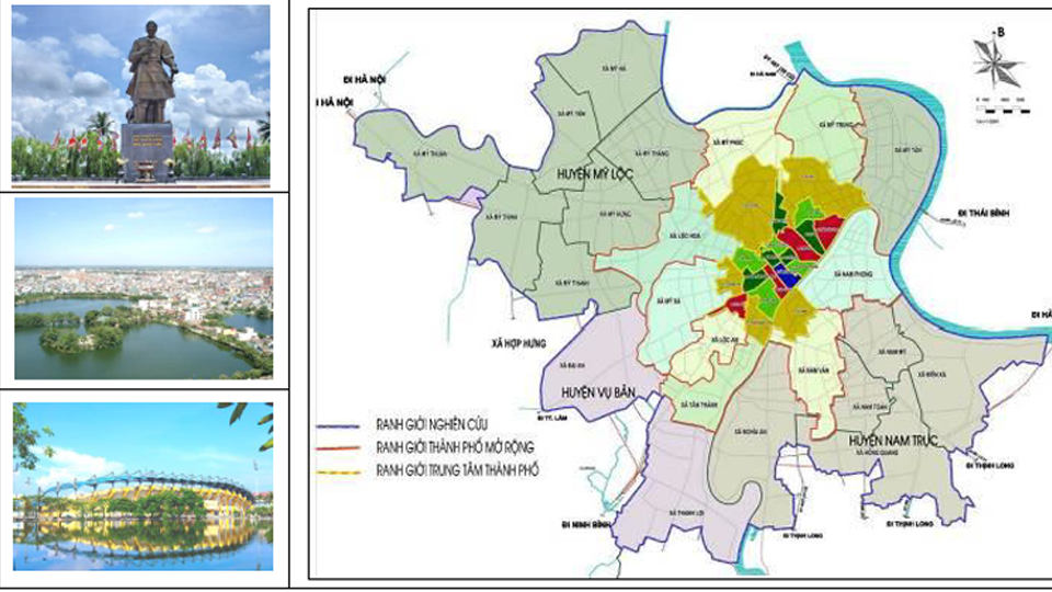 Dự thảo Đề án đặt tên, đổi tên đường, phố và công trình công cộng trên địa bàn thành phố Nam Định năm 2024; Đề án đặt tên đường, phố trên địa bàn thị trấn Lâm (Ý Yên)