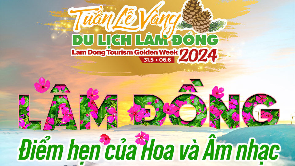 Nhiều sự kiện hấp dẫn tại Tuần lễ Vàng du lịch Lâm Đồng 2024