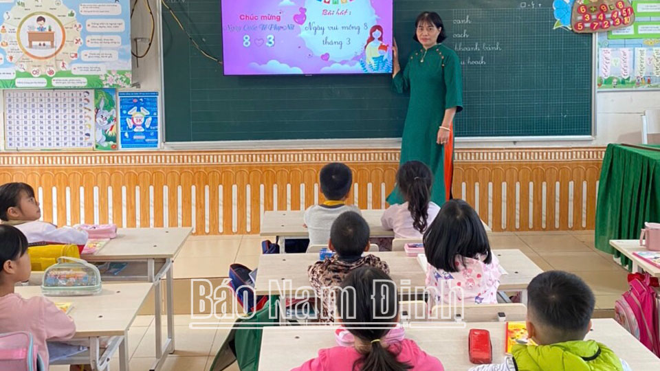 "Điểm sáng" chuyển đổi số
của ngành Giáo dục huyện Nghĩa Hưng