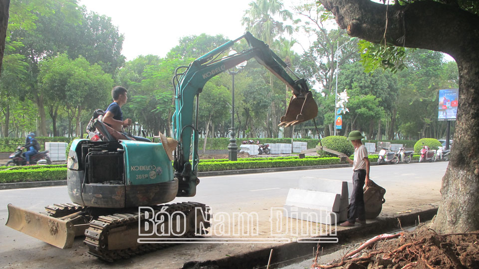 Thành phố Nam Định 
chủ động phòng, chống thiên tai