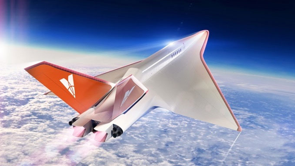 Thiết kế của máy bay siêu thanh Stargazer. (Ảnh: Venus Aerospace).

