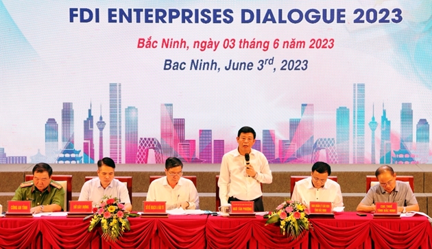 Bắc Ninh: Đối thoại với hơn 300 doanh nghiệp FDI