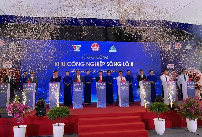 Vĩnh Phúc: Khởi công Khu công nghiệp Sông Lô II