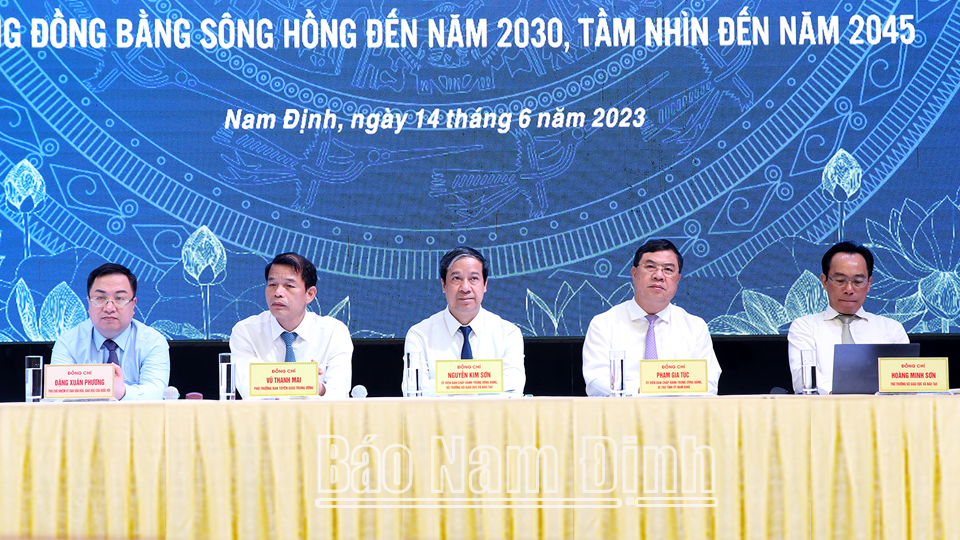 Hội nghị phát triển giáo dục và đào tạo vùng đồng bằng sông Hồng đến năm 2030, tầm nhìn đến năm 2045