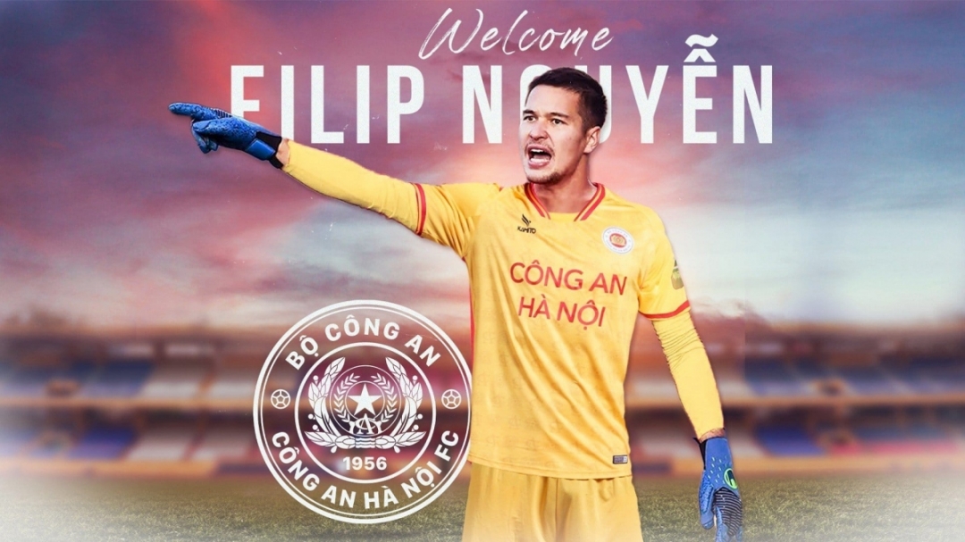 CAHN chính thức ký hợp đồng với thủ môn Filip Nguyễn