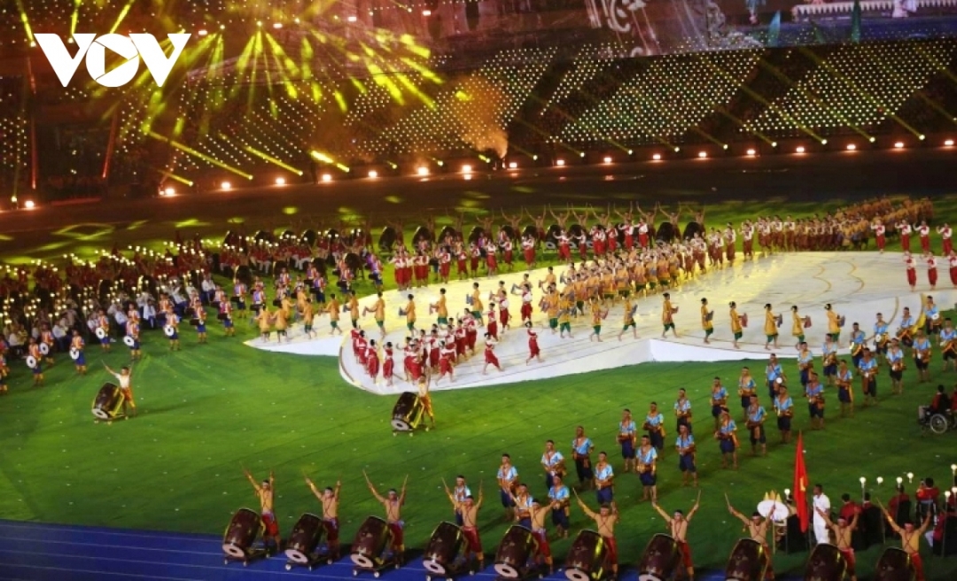 Nước chủ nhà Campuchia đã giữ đúng cam kết về việc tổ chức một lễ khai mạc cho Para Games 12 đặc sắc và thú vị không kém lễ khai mạc SEA Games 32 đầy ấn tượng đầu tháng 5.