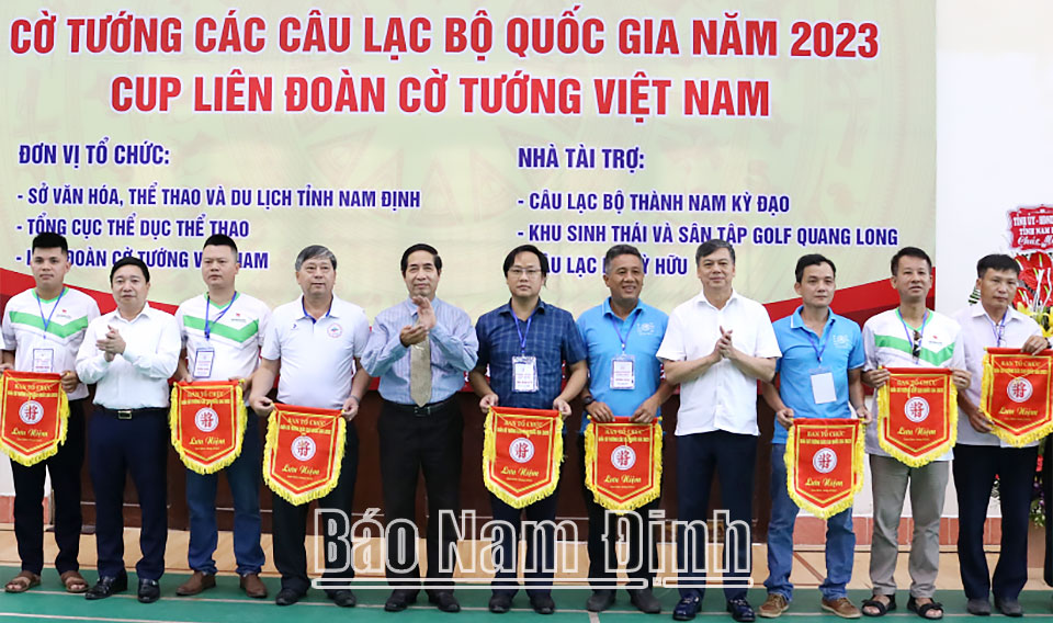 Khai mạc Giải Vô địch Cờ tướng các câu lạc bộ quốc gia năm 2023