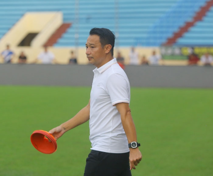 Huấn luyện viên Vũ Hồng Việt.
Ảnh: LÂM THỎA 