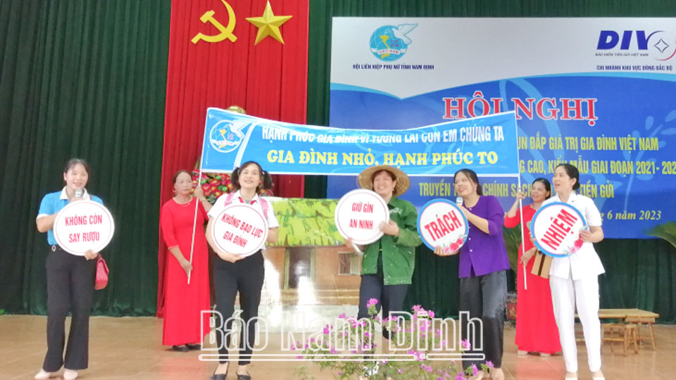 Đẩy mạnh các hoạt động vun đắp giá trị gia đình Việt Nam