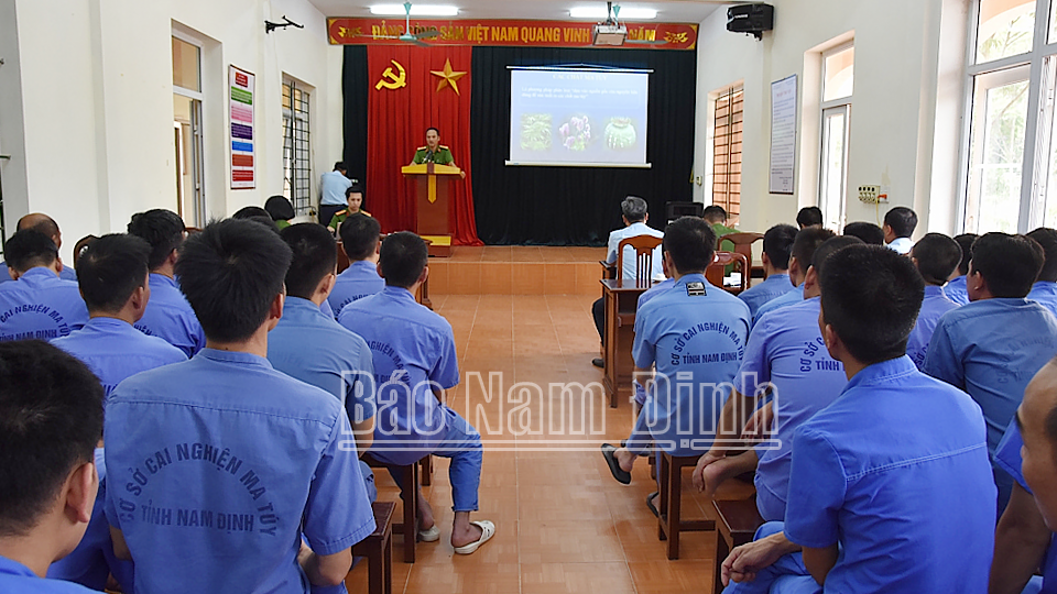 Tuyên truyền chính sách, pháp luật về phòng, chống ma túy cho học viên cai nghiện