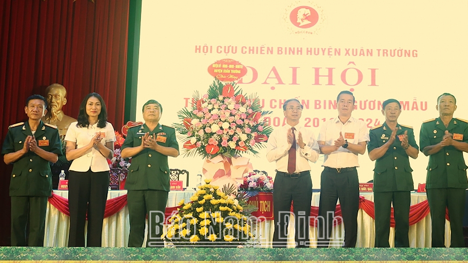 Đại hội thi đua “Cựu chiến binh gương mẫu” huyện Xuân Trường giai đoạn 2019-2024