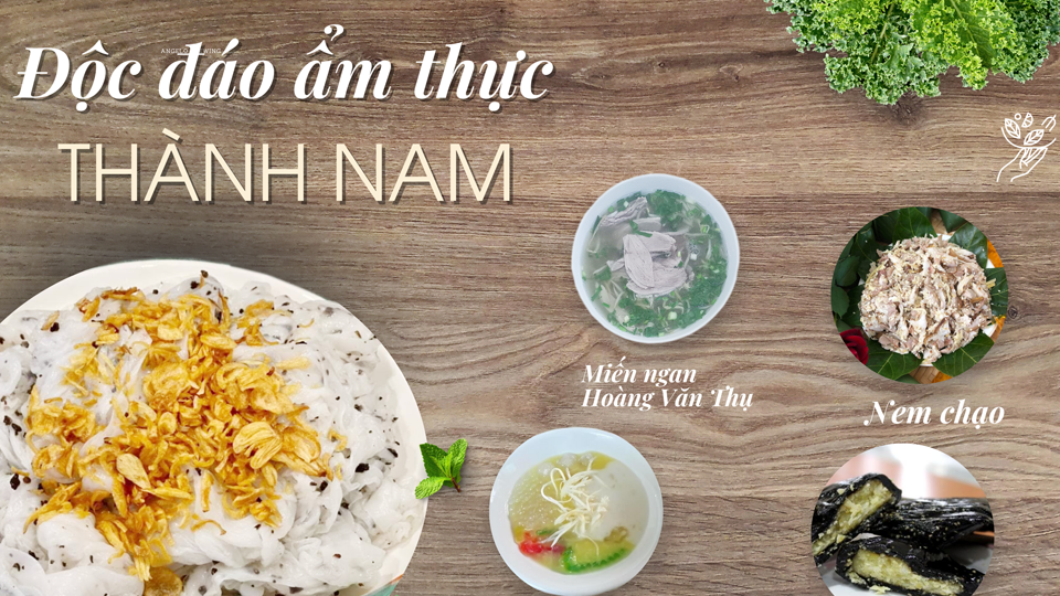 Độc đáo ẩm thực Thành Nam