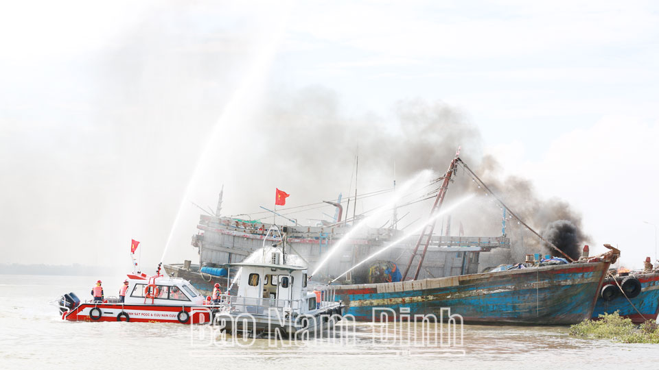 Hải Hậu xây dựng lực lượng
phòng, chống thiên tai tinh gọn, hiệu quả