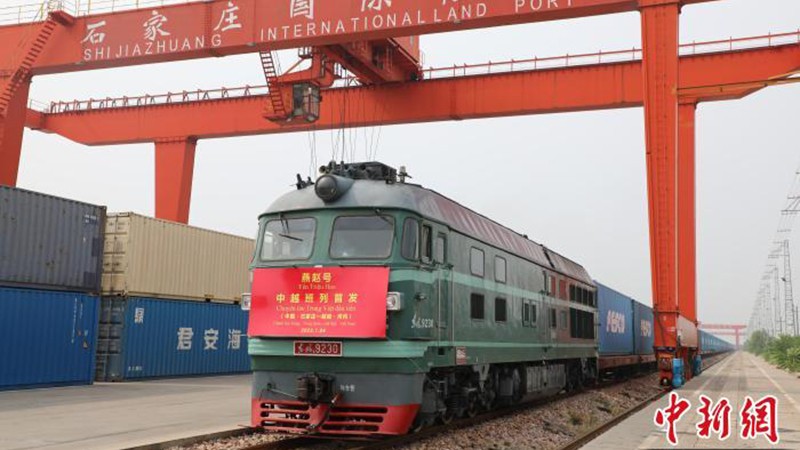 Thêm một tuyến đường sắt chở hàng giữa Việt Nam và Trung Quốc