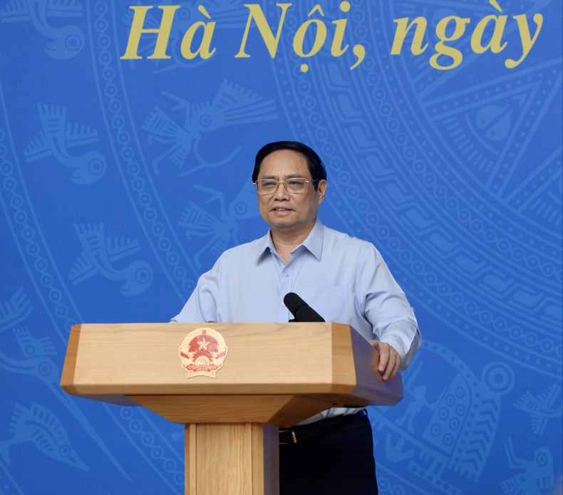 Thủ tướng Phạm Minh Chính phát biểu ý kiến tại Phiên họp.