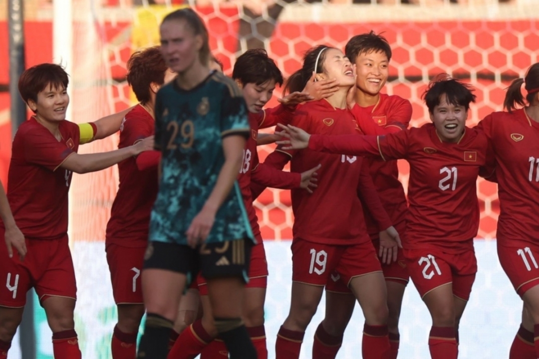 Bàn thắng của Thanh Nhã vào lưới ĐT nữ Đức là hy vọng để ĐT nữ Việt Nam trên hành trình tìm kiếm bàn thắng lịch sử ở World Cup nữ 2023. 
