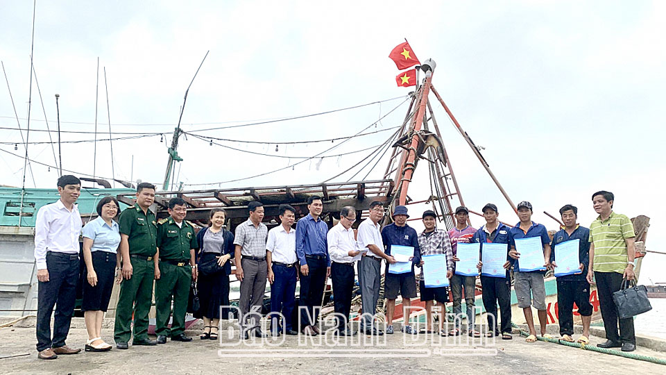 Nam Định và Kiên Giang phối hợp phòng chống khai thác IUU