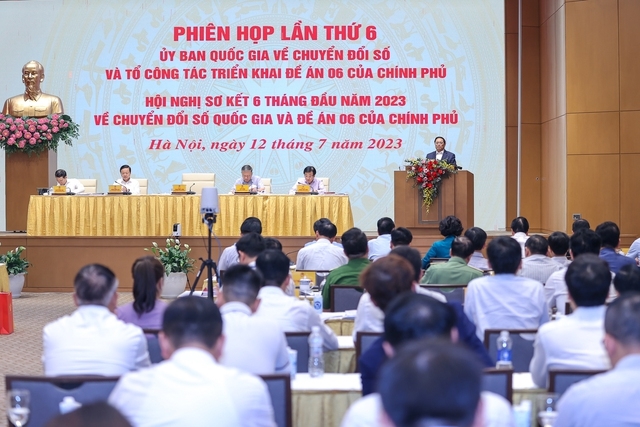 Thủ tướng Phạm Minh Chính chủ trì hội nghị toàn quốc về chuyển đổi số quốc gia 