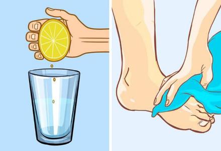 Dùng nước chanh tươi chà lên bàn tay, bàn chân giúp giảm tiết mồ hôi.