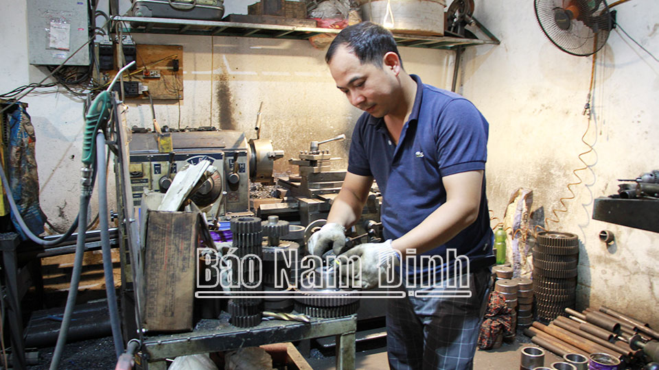 Cựu chiến binh Bùi Văn Chiến, xã Xuân Kiên tích cực sản xuất, kinh doanh giỏi.
