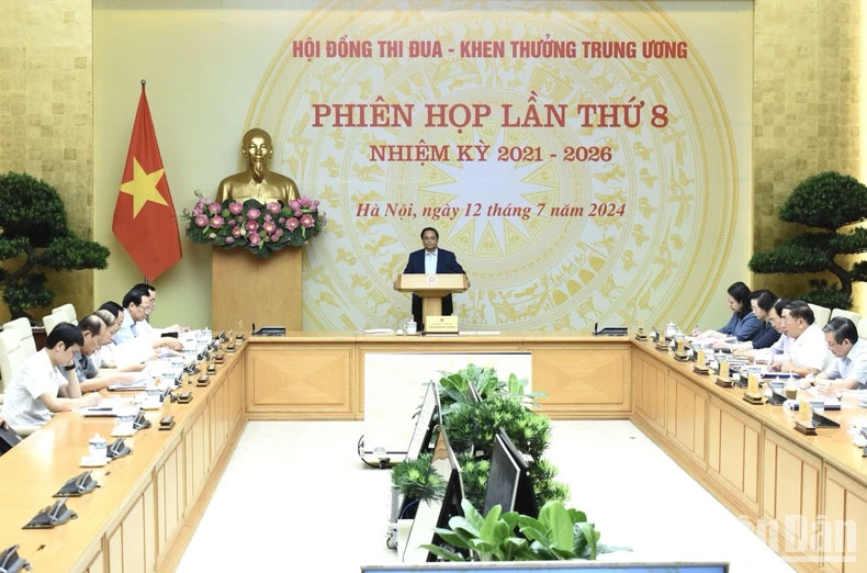 Quang cảnh phiên họp. 