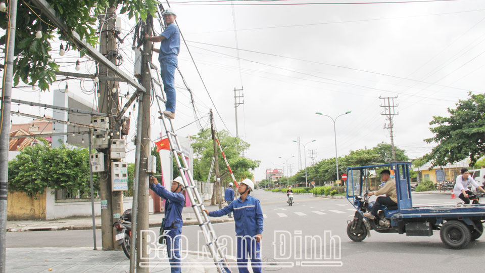 Phối hợp đồng bộ tháo gỡ khó khăn trong chỉnh trang cáp viễn thông