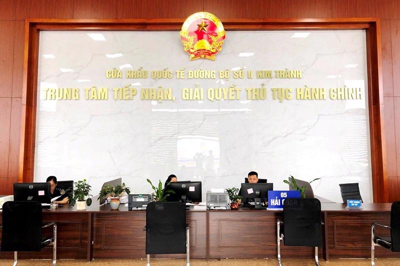 Lào Cai:  Triển khai “cửa khẩu số” tại Kim Thành