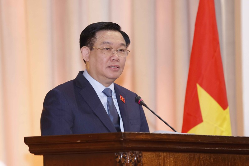 Chủ tịch Quốc hội đề nghị củng cố 4 kết nối cốt lõi trong thúc đẩy hợp tác song phương Việt Nam-Iran