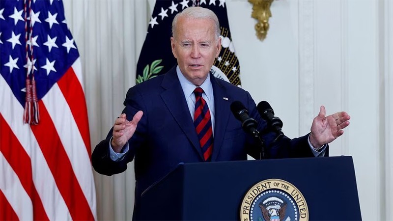 Tổng thống Mỹ Joe Biden. (Ảnh: Reuters)
