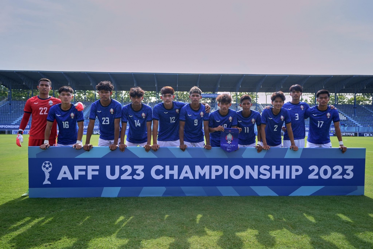 U23 Campuchia đã có khởi đầu thuận lợi khi thắng Brunei 5-0. 