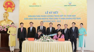 UBND tỉnh và Tổng Công ty Hàng không Việt Nam ký thỏa thuận hợp tác toàn diện