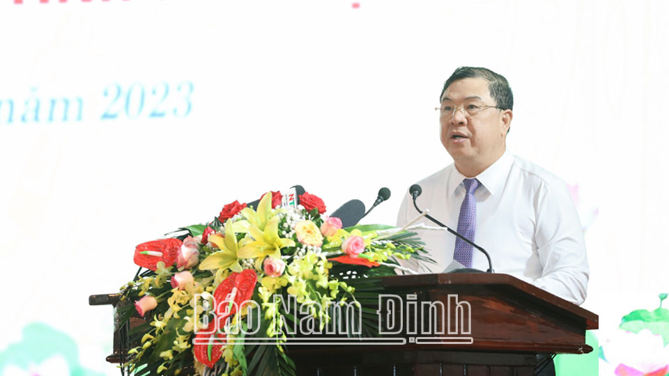 Phát biểu của đồng chí Phạm Gia Túc, Ủy viên BCH Trung ương Đảng, Bí thư Tỉnh ủy tại Hội nghị nâng cao chất lượng hoạt động Hội đồng nhân dân các cấp tỉnh Nam Định