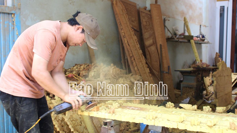 Yên Ninh gắn phát triển nghề truyền thống
với xây dựng nông thôn mới kiểu mẫu