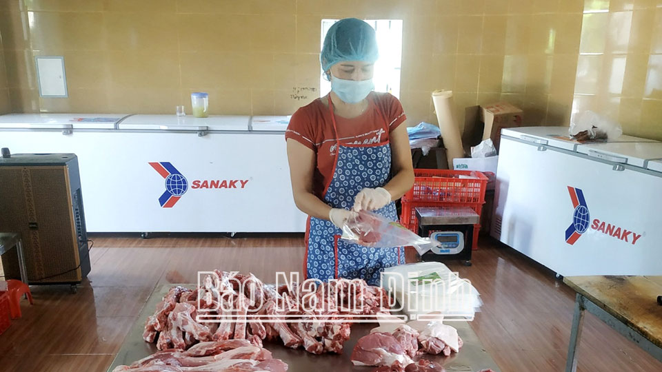 Huyện Trực Ninh 
chú trọng phát triển sản phẩm OCOP