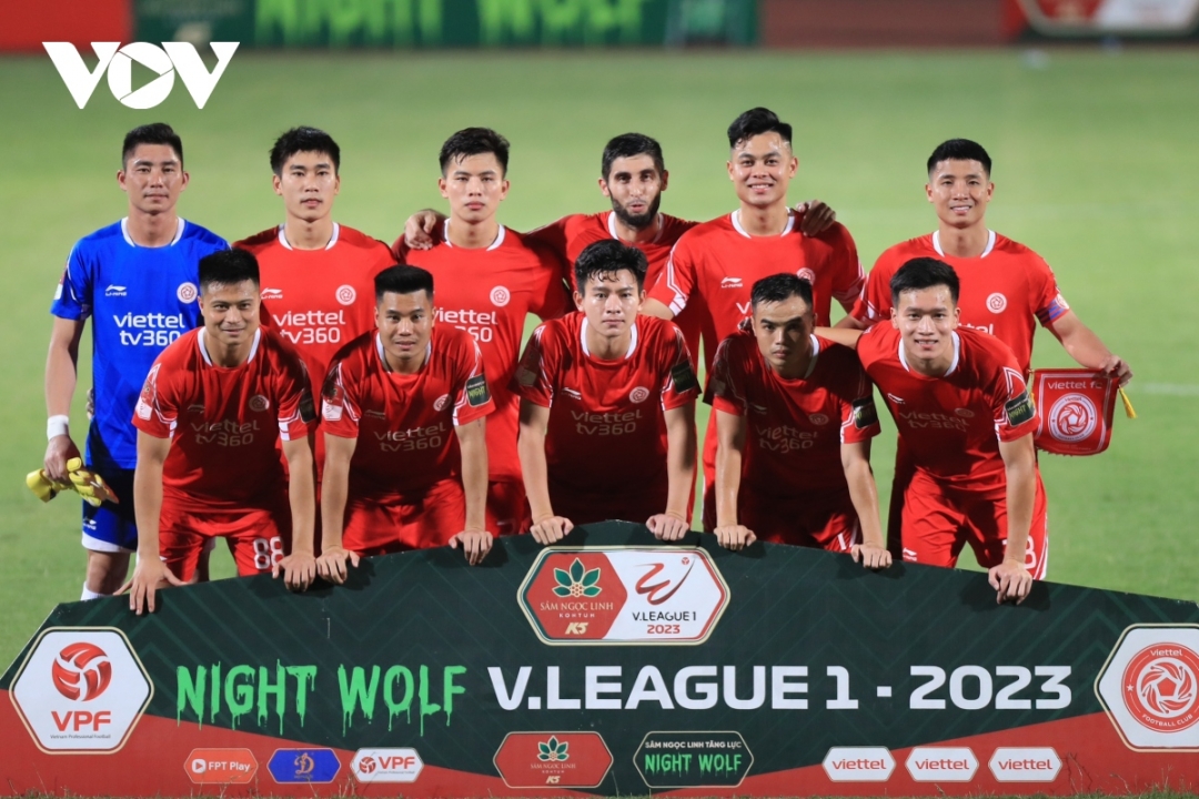 Viettel FC đang có quyền tự quyết trong cuộc đua vô địch V-League 2023.